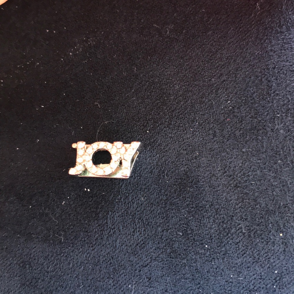 Pave Joy charm